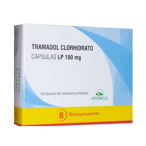 Tramadol 100 mg x 10 cápsulas liberación prolongada. (Cenabast)