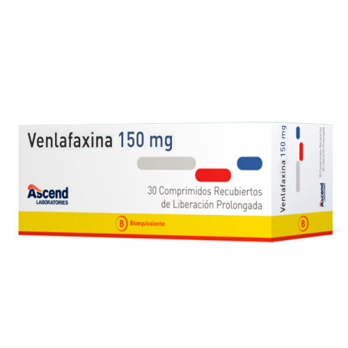 Venlafaxina 150 mg x 30 comprimidos recubiertos (cenabast)