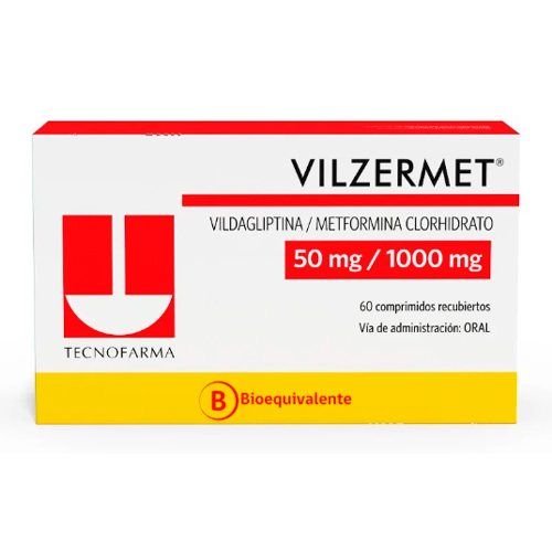 Vilzermet 50 / 1000 mg x 60 Comprimidos Recubiertos