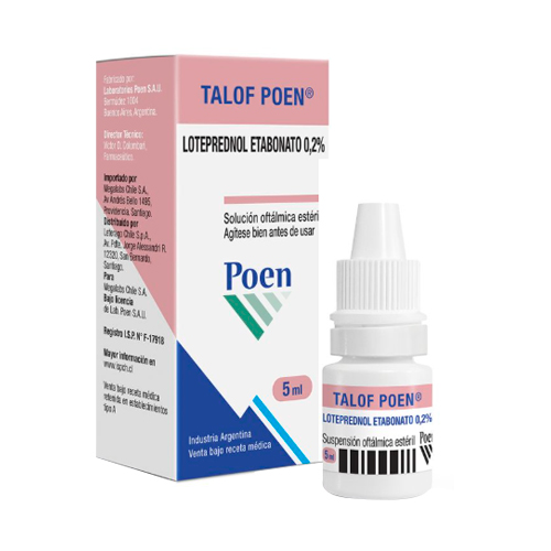 Talof Poen Loteprednol etabonato 0,2% x 5 ml