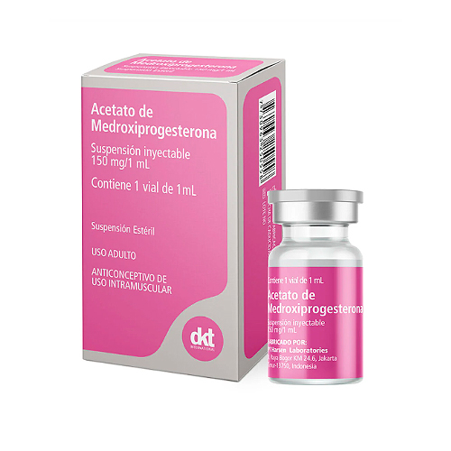 Acetato de Medroxiprogesterona Suspensión Inyectable 150 mg/ 1mL