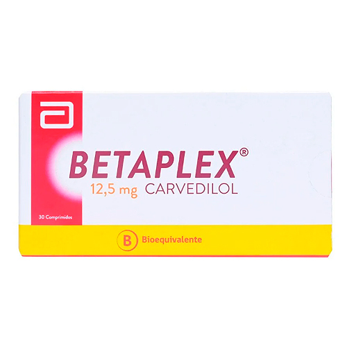 Betaplex Carvedilol 12,5 mg x 30 Comprimidos (Cenabast)