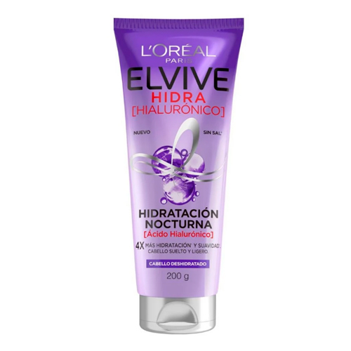 Elvive Hidratación Nocturna Hidra Hialuronico 200 ml
