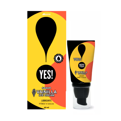 Yes! Lubricante Sabor Vainilla Ice Cream 40ml