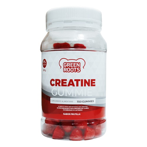 Gummies Creatina x 150 Gomitas (Sabor Frutilla)