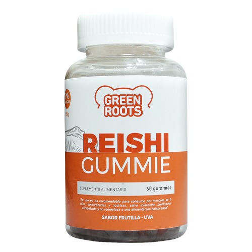 Gummies Reishi x 60 Gomitas (Sabor Frutilla - Uva)