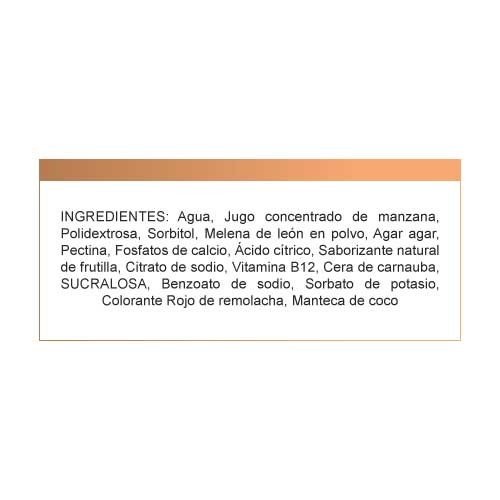 Gummies Melena de Leon x 60 Gomitas (Sabor Frutilla) - Imagen 3