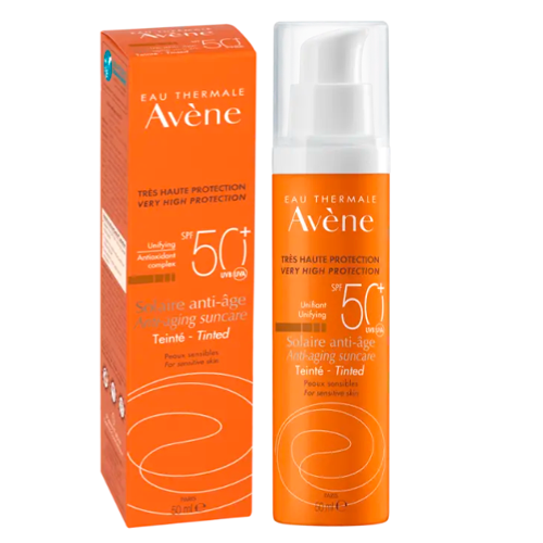 Avene Protector Solar antiedad con color SPF 50+ x 50 ml