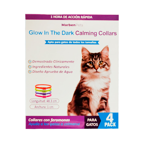 Calming collars para gatos pack 4