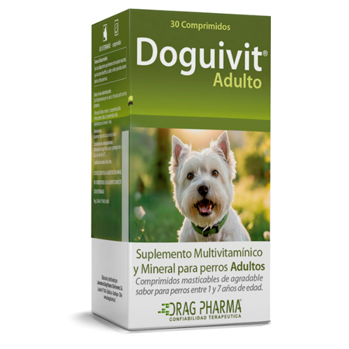 Doguivit Adulto x 30 comprimidos (Multivitamínico Perros)