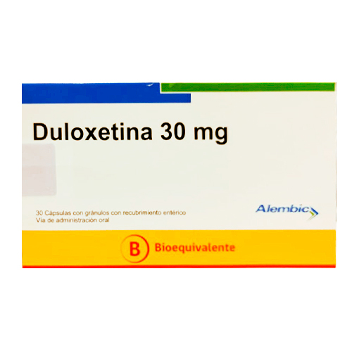 Duloxetina 30 mg x 30 Cápsulas (Cenabast)