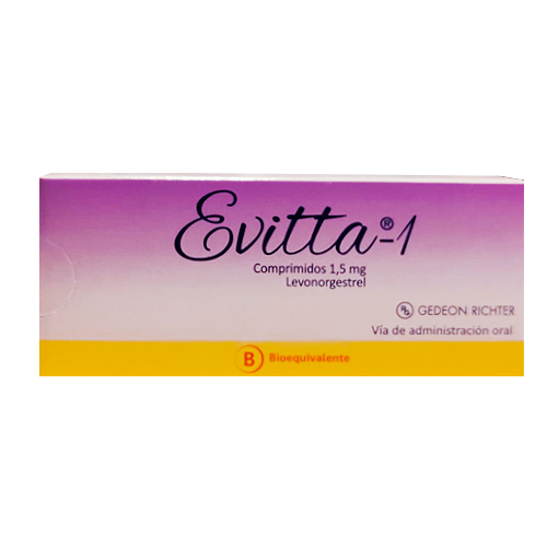 Evitta - 1 Levonogestrel 1,5 mg x 1 Comprimido