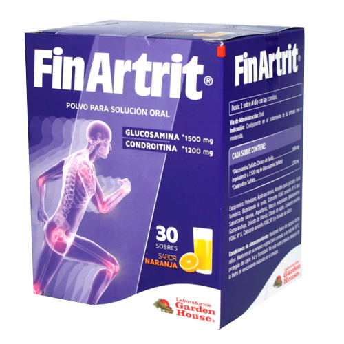 Finartrit Sabor Naranja Glucosamina 1200 mg 30 Sobres