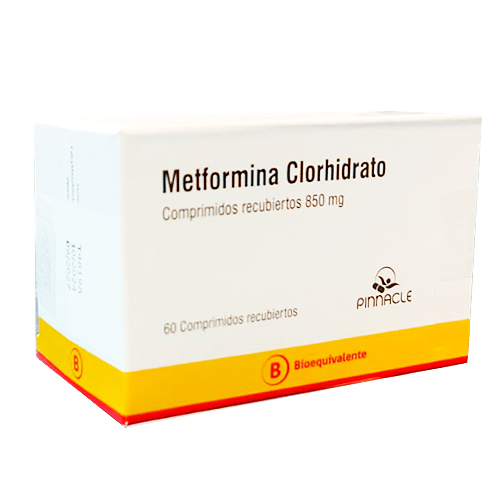 Metformina 850 mg x 60 comprimidos (cenabast)