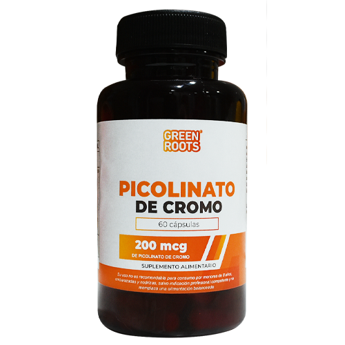 Picolinato de Cromo 200 mcg x 60 cápsulas