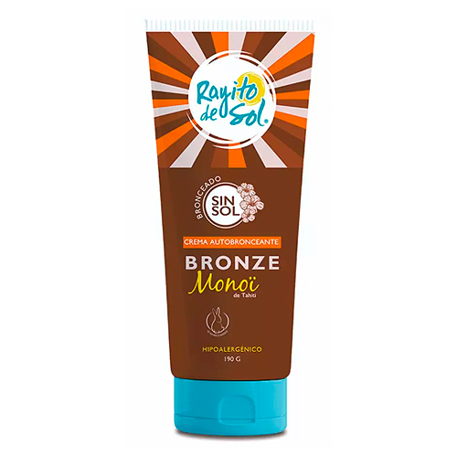 Rayito de sol Crema Autobronceante Bronce 190g