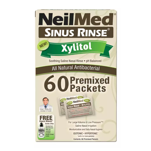 NeilMed Sinus Rinse Xylitol Refill 60 Sachets