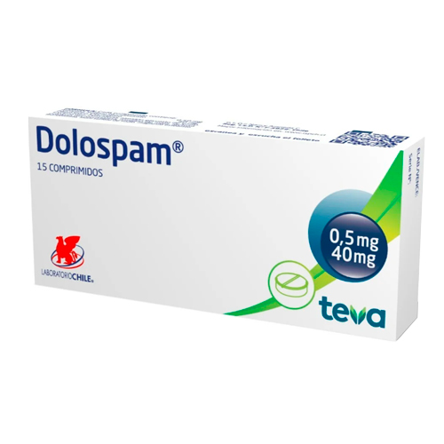 Dolospam 40 mg x 15 Comprimidos (Cenabast)