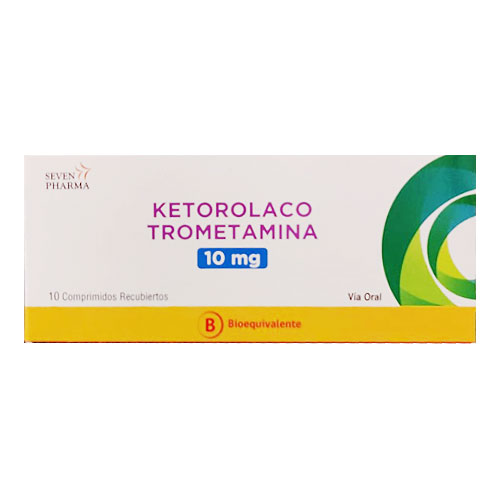 Ketorolaco 10 mg x 10 Comprimidos recubiertos