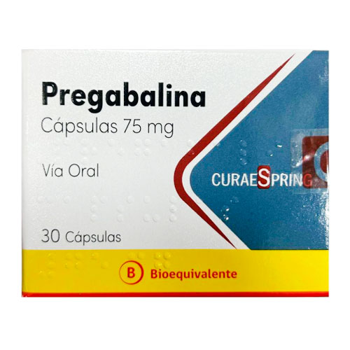 Pregabalina 75 mg x 30 cápsulas