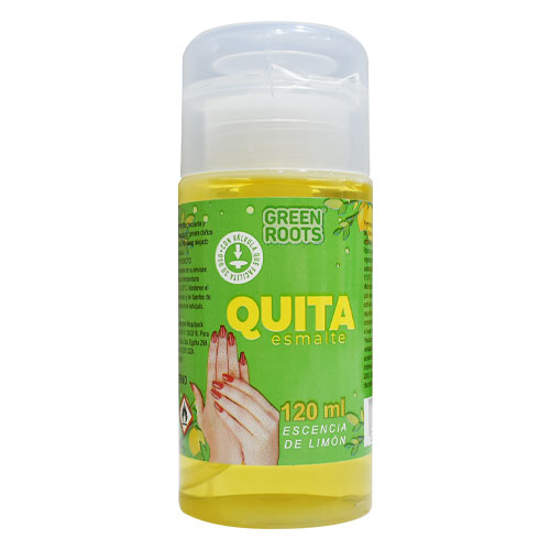 Quita esmalte esencia de limón 120ml