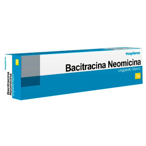 Bacitracina + Neomicina Ungüento Dérmico Pomo 15g