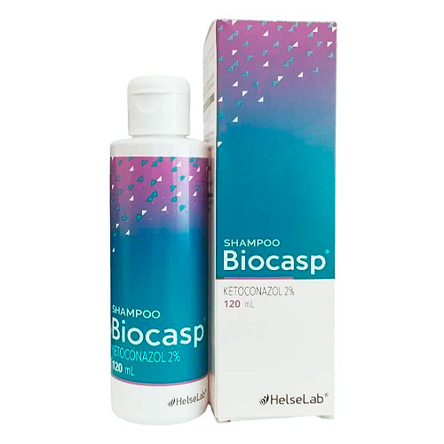 Biocasp 2% shampoo x 120 ml