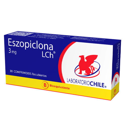 Eszopiclona 3mg x 30 comprimidos