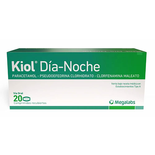 Kiol Día Y Noche x 20 Comprimidos