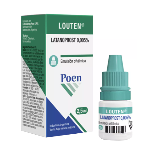 Louten Latanoprost 0.005% Emulsión Oftalmológica x 2.5ml