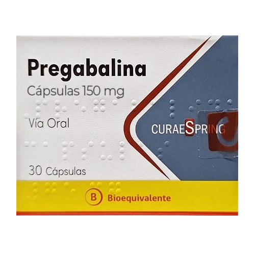 Pregabalina 150 mg x 30 Cápsulas