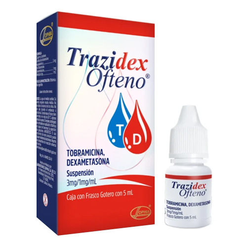 Trazidex Ofteno x 5 ml (cenabast)