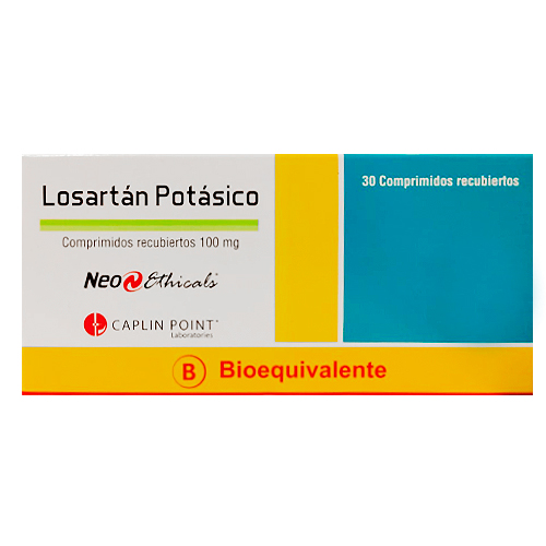 Losartan Potasico 100 mg x 30 Comprimidos (cenabast)