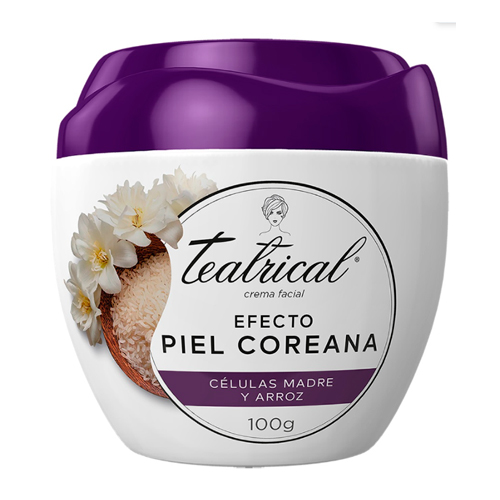 Teatrical Crema Facial Efecto Piel Coreana 100 g