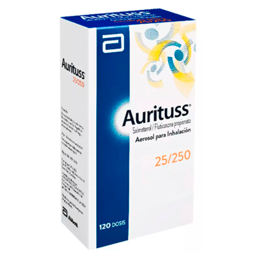 Aurituss 25/250 Inhalador 120 Dosis (cenabast)