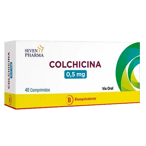 Colchicina 0,5 mg x 40 comprimidos