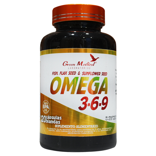 Omega 3 6 9 x 120 cápsulas blandas