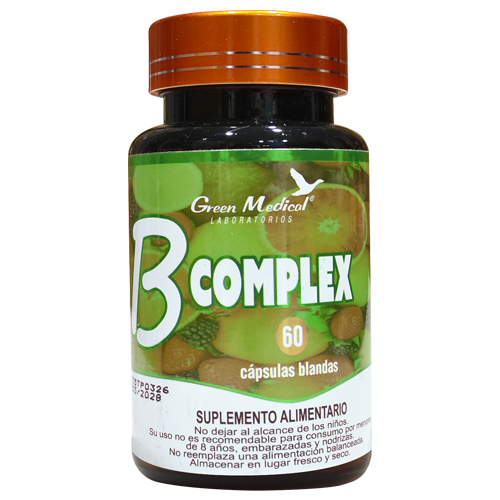 B complex x 60 cápsulas blandas