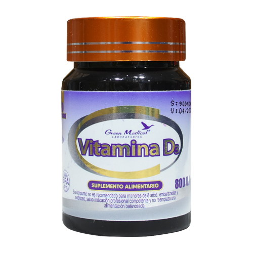 Vitamina D3 x 60 cápsulas
