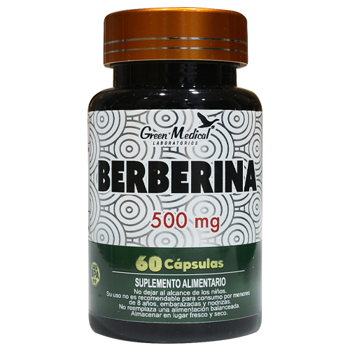 Berberina 500 mg x 60 cápsulas