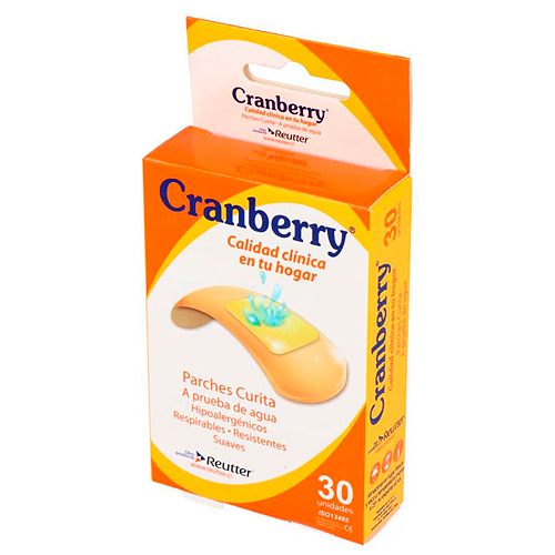 Cranberry Parche Curita x 30 Unidades