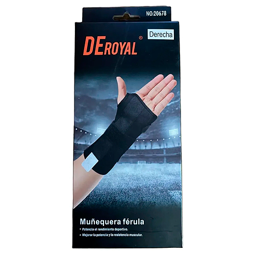 DeRoyal Muñequera Férula
