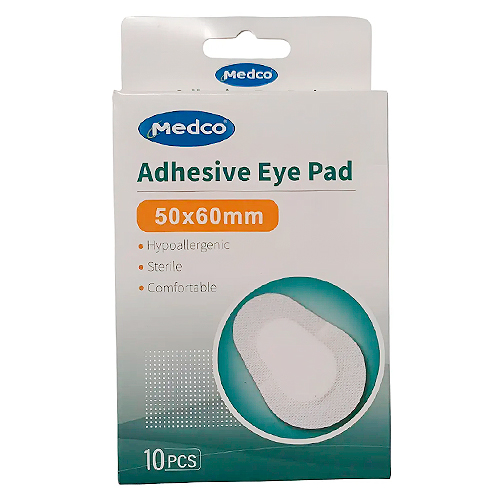 Parche Ocular 50×60 mm Medco x 10 Unidades