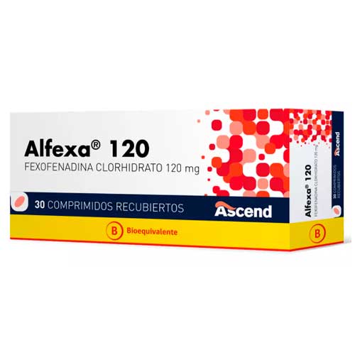 Alfexa 120 mg x 30 Comprimidos recubiertos