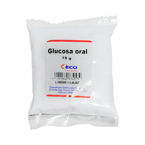 Glucosa oral x 75 g