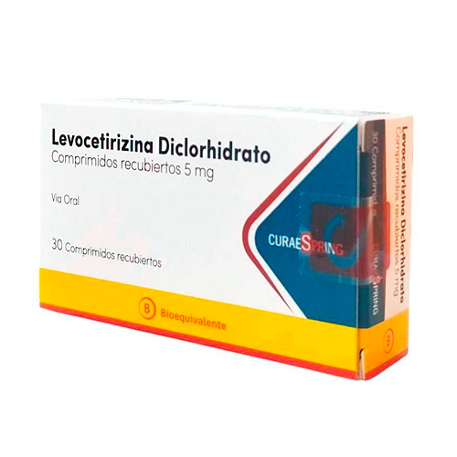 Levocetirizina 5 mg x 30 comprimidos. (Cenabast) DESCUENTO