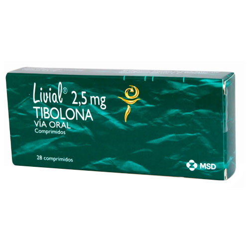 Livial Tibolona 2,5 mg 28 Comprimidos (cenabast)