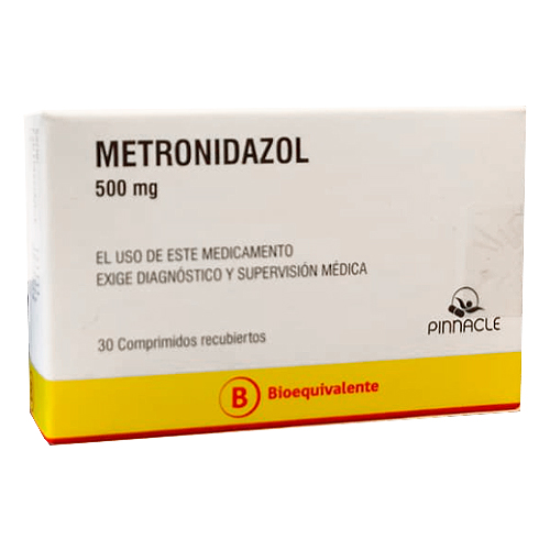 Metronidazol 500 mg x 30 Comprimidos recubiertos (cenabast)
