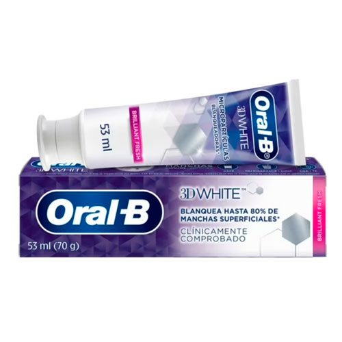 Pasta Dental Oral-B 3DWhite Brilliant Fresh x 70g