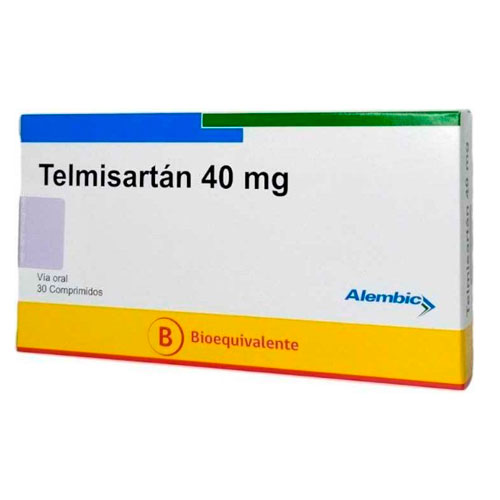 Telmisartan 40 mg x 30 comprimidos